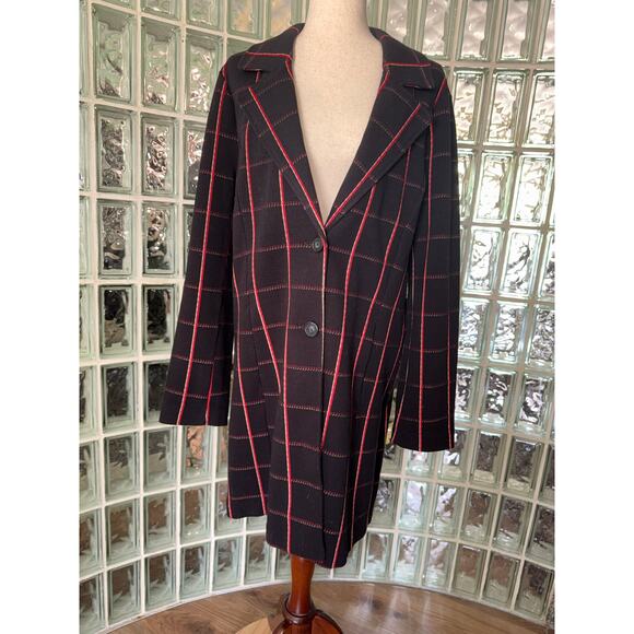 Anthropologie Avec Les Filles Sigrid Longline Blazer - Size Large - OC - Picture 3 of 12